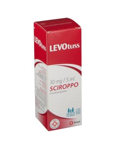 Levotuss Sciroppo 30 mg/5ml Levodropropizina 200 ml